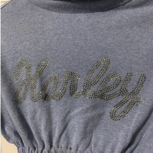 Harley Davidson Scrunched Crop Top - Picture 5 of 5